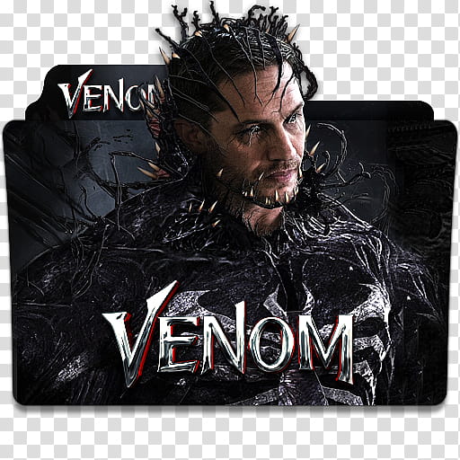 Venom  Folder Icon , Venom v transparent background PNG clipart