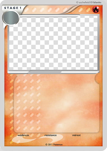 LunarEclipse Blanks , Pokemon Stage  game card transparent background PNG clipart