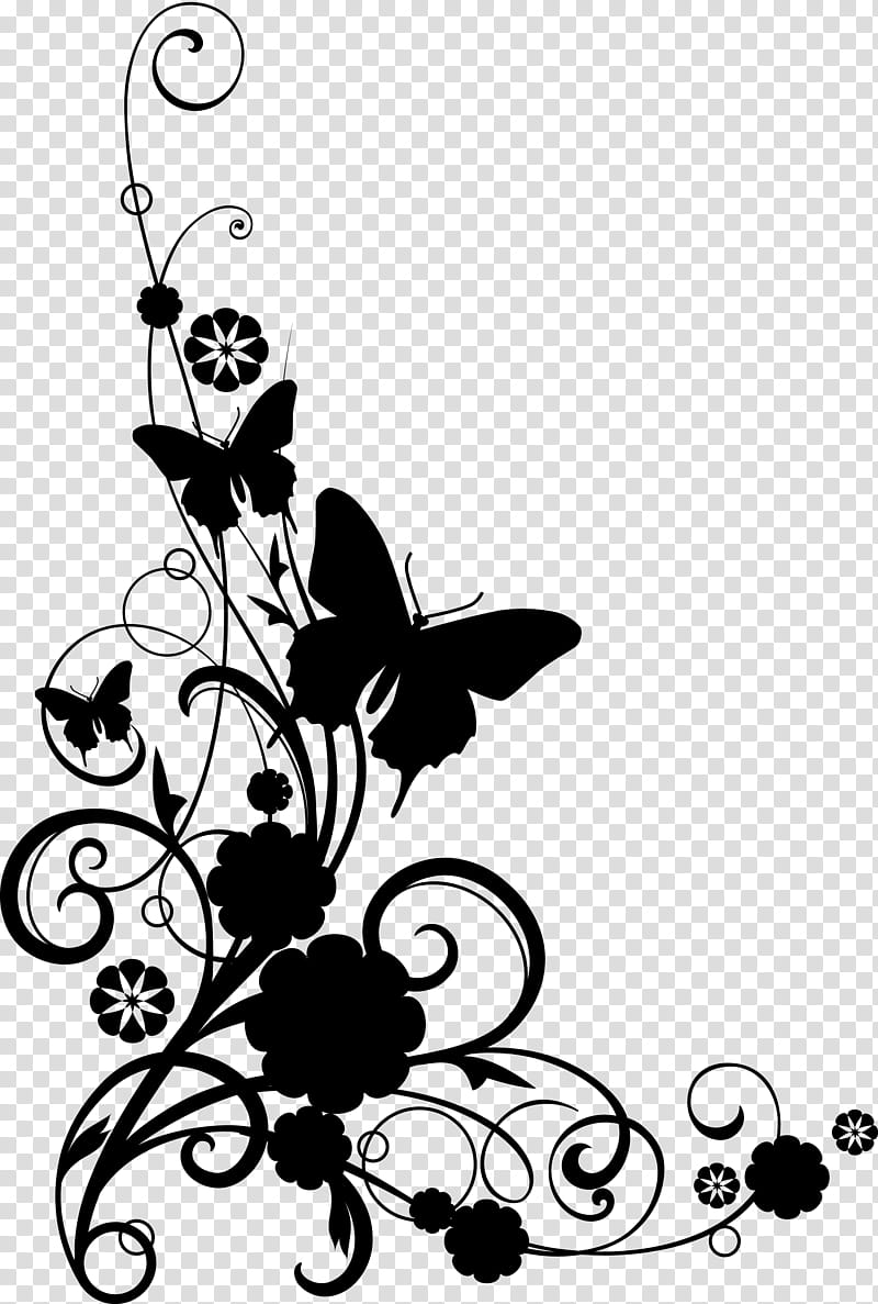 Flower Line Art, Coloring Book, Wedge, Drawing, Cmeo Collective Tiered Aline Dress, Bag, Blackandwhite, Butterfly transparent background PNG clipart