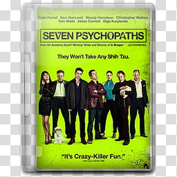 Seven Psychopaths, Seven Psychopaths  icon transparent background PNG clipart