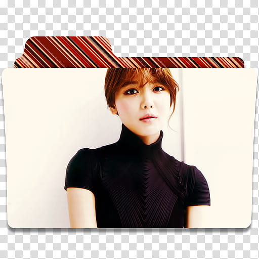 Soo Young SNSD Elle   Folder , .Soo Young transparent background PNG clipart