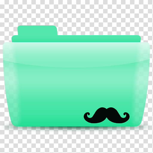 Moustache Folders, ~F-Iminlove () icon transparent background PNG clipart