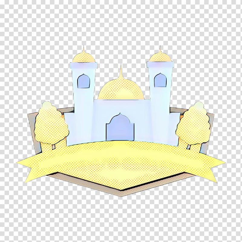Vintage, Pop Art, Retro, Yellow, Architecture, Mosque, Place Of Worship, Furniture transparent background PNG clipart