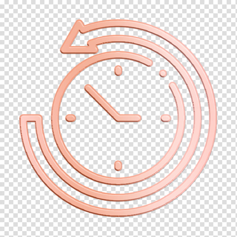 History icon Clock icon Return to the past icon, Circle, Metal, Home Accessories, Furniture, Wall Clock, Symbol transparent background PNG clipart