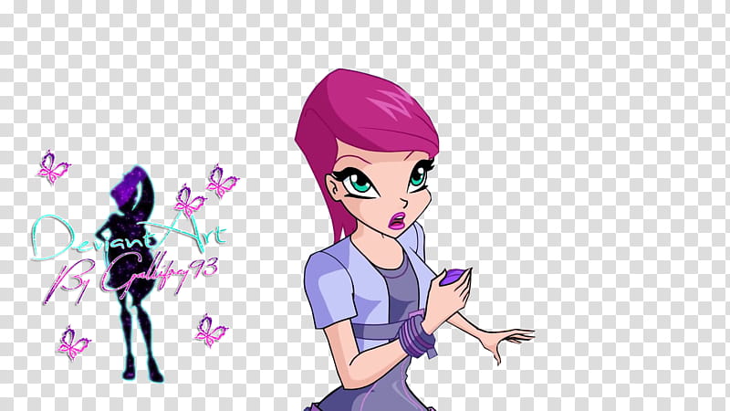 Winx Club Tecna  season transparent background PNG clipart