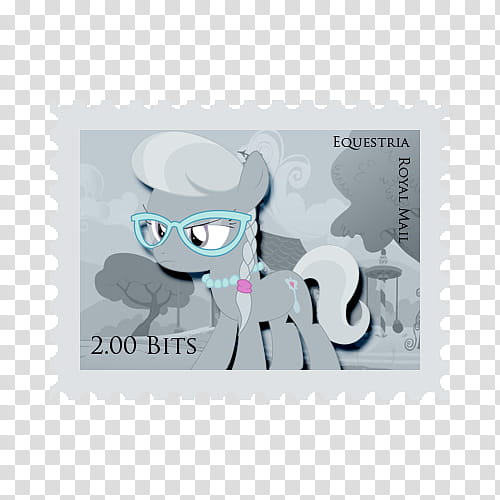 Pony Stamps , . Bits Equestria Royal Mail postage stamp transparent background PNG clipart