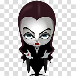 The Addams Family, morticia icon transparent background PNG clipart ...