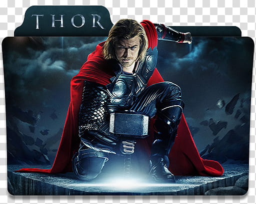 Marvel Collection Folders Phase , Thor icon transparent background PNG clipart