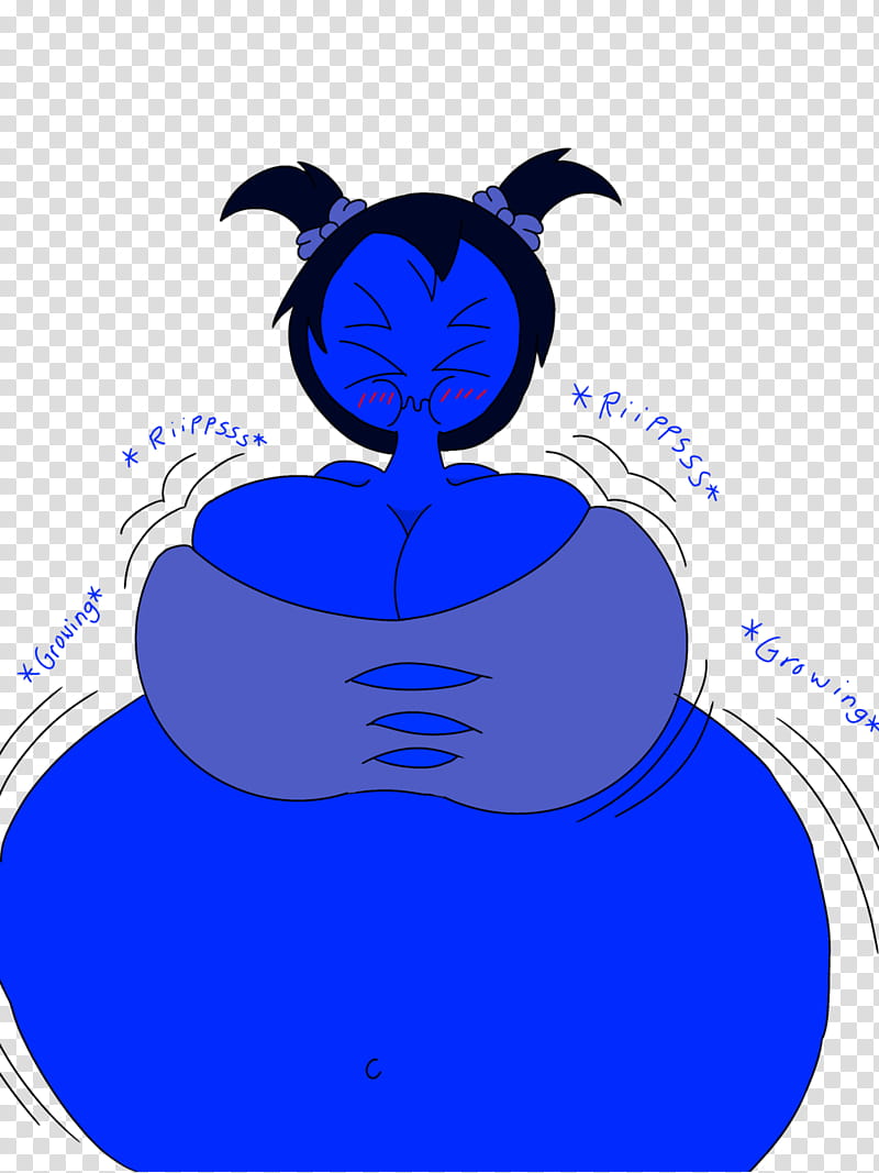 Little Miss Muffet Blue, Body Inflation, Undertale, Cartoon, Toriel, Fan Art, Drawing, Cobalt Blue transparent background PNG clipart