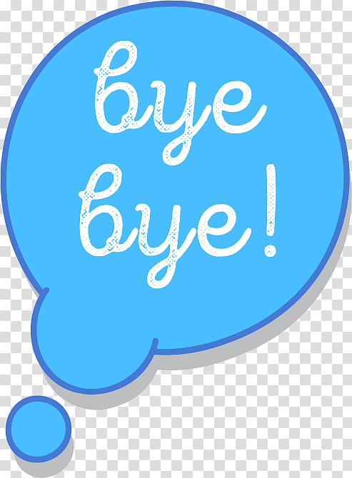 Bye Bye text transparent background PNG clipart