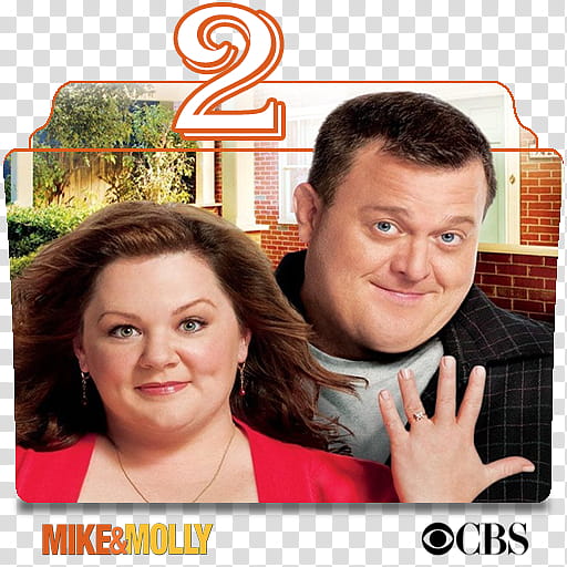 Mike and Molly series and season folder icons, Mike & Molly S ( transparent background PNG clipart
