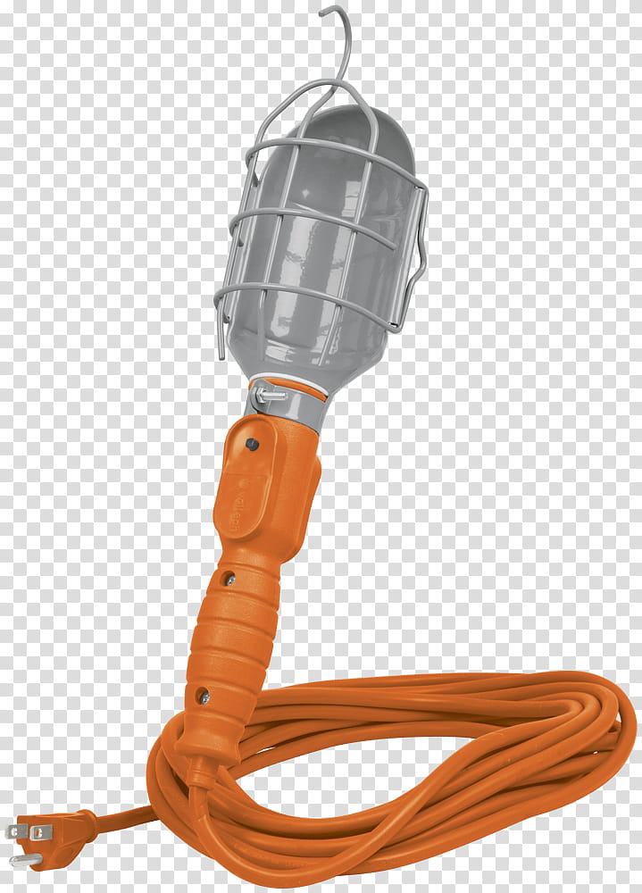 Orange, Light, Lamp, Tool, Foco, Work Lights, Lighting, LED Lamp transparent background PNG clipart