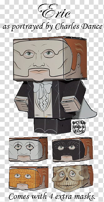 Charles Dance Phantom Cubee transparent background PNG clipart