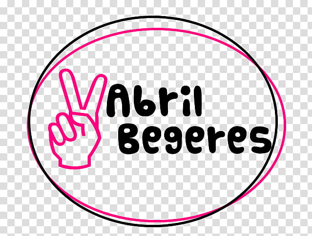 Firma para Abril Begeres transparent background PNG clipart