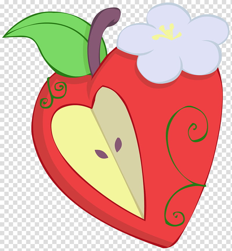 Apple Bloom Cutie Mark Redux transparent background PNG clipart