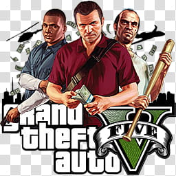 Grand Theft Auto V Icon, Grand Theft Auto V transparent background PNG clipart