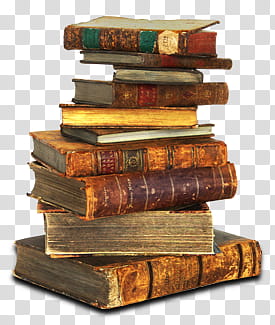 pile of books transparent background PNG clipart
