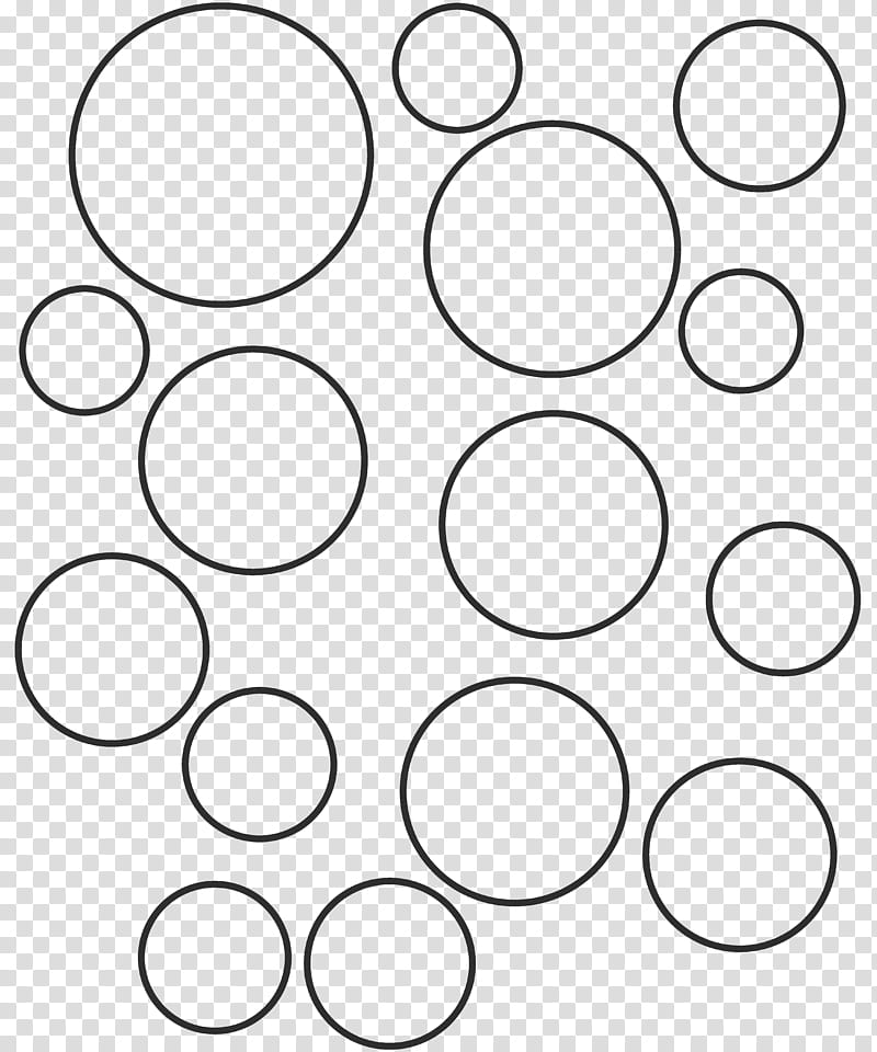 Empty Circles on background transparent background PNG clipart