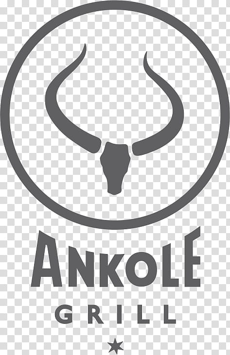 graphy Logo, Ankolewatusi, Symbol, Steak, Nairobi, Cattle, Black And White
, Text transparent background PNG clipart