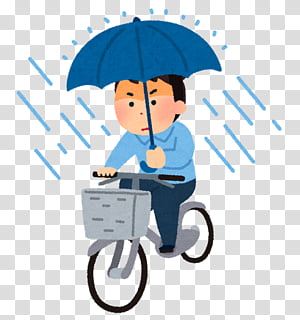 Bicycle, Moving Violation, Distracted Driving, Umbrella, Fine, Rain, Driver, Vehicle transparent background PNG clipart thumbnail