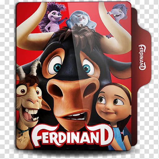 The story of ferdinand  folder icon, Templates  transparent background PNG clipart