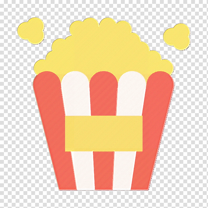 Cinema icon Circus and Amusement Park icon Popcorn icon, Yellow, Side Dish, Frozen Dessert transparent background PNG clipart