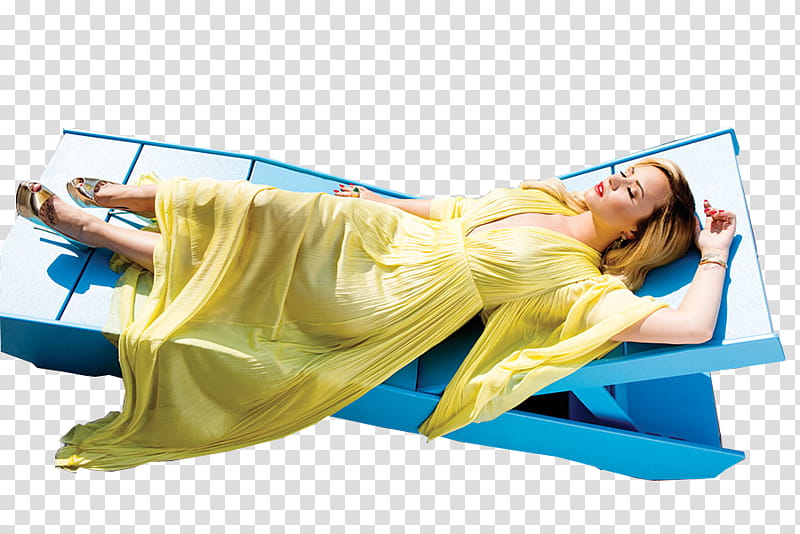 Demi Lovato, Demi Lovato lying on sunlounger transparent background PNG clipart