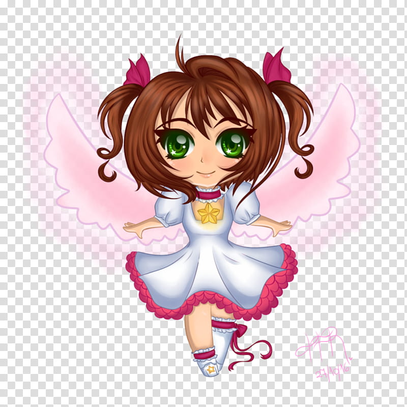 Sakura Kinomoto (card captor) transparent background PNG clipart