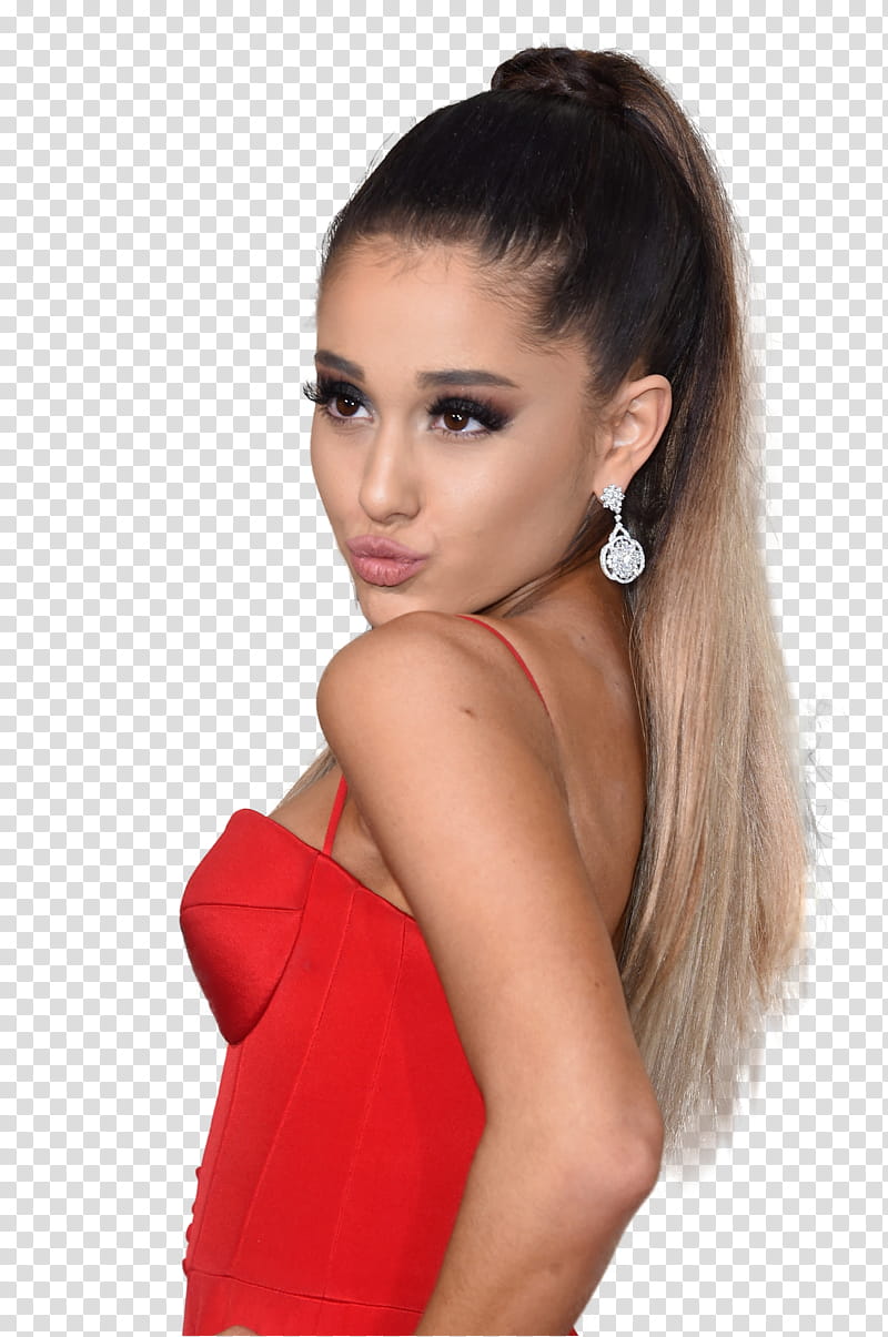 Ariana Grande  ,  transparent background PNG clipart