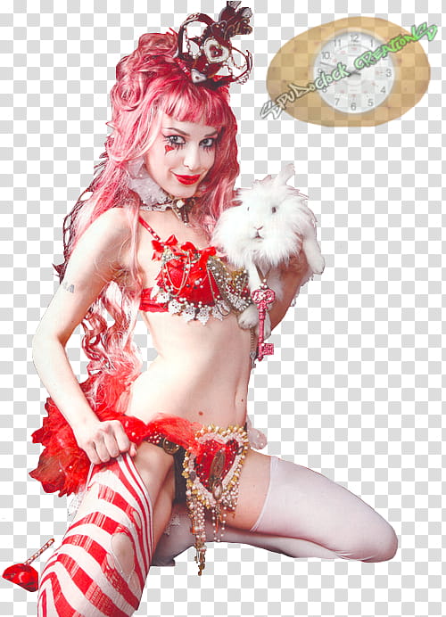 Emilie Autumn Render transparent background PNG clipart