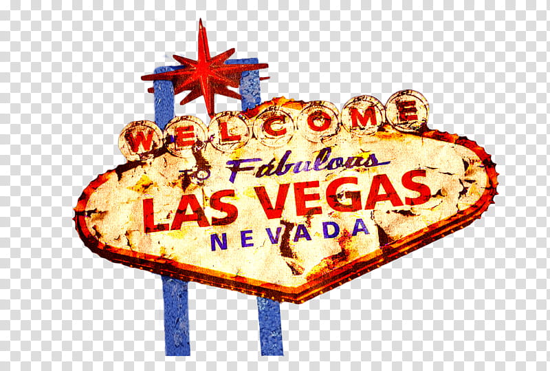 Las Vegas Sign weathered, Las Vegas logo transparent background PNG clipart