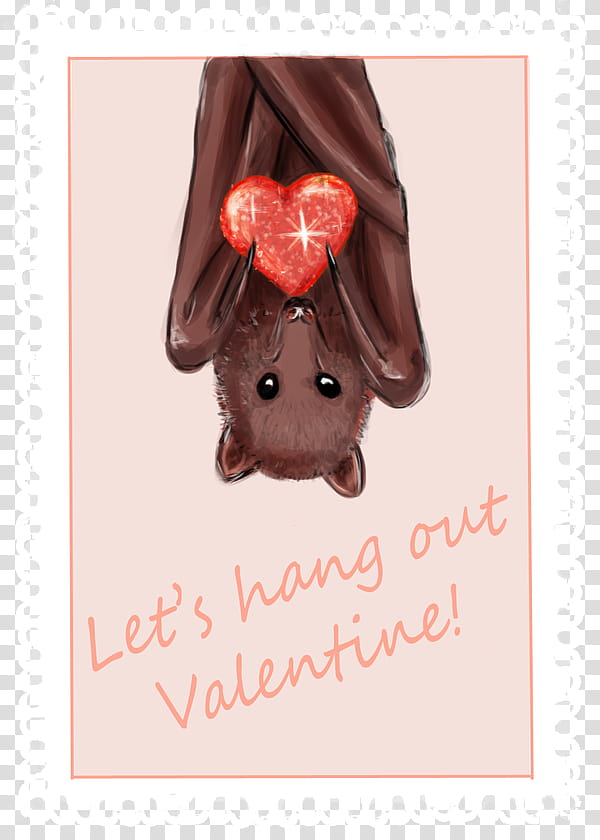 Let&#;s hang out Valentine! transparent background PNG clipart