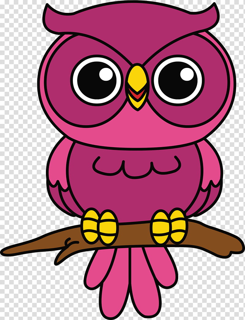 Bird Line Drawing, Owl, Visual Arts, Friend Owl, Coloring Book, Line Art, Teacher, Pink transparent background PNG clipart