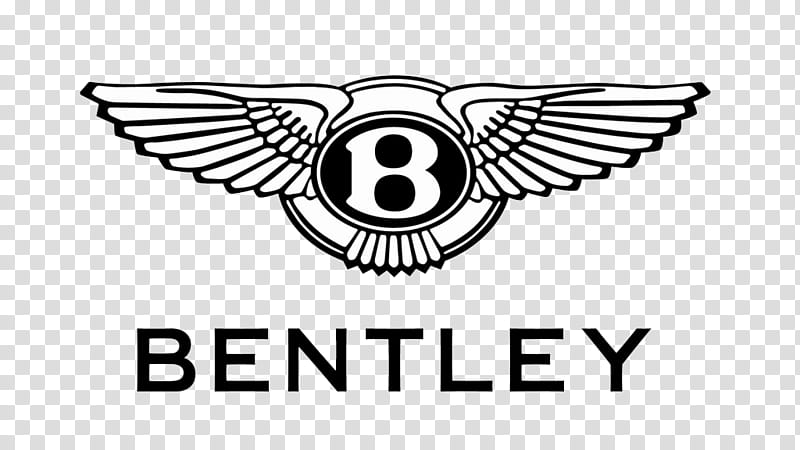 Volkswagen Logo, Bentley Motors Limited, Car, Ogle Models And Prototypes Ltd, Volkswagen Group, Symbol, W O Bentley, Black, Text, Black And White transparent background PNG clipart