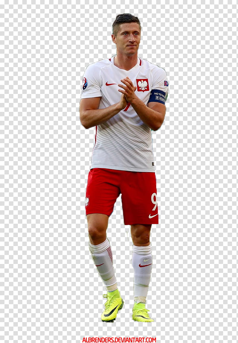 Robert Lewandowski Render , AlbRenders transparent background PNG clipart