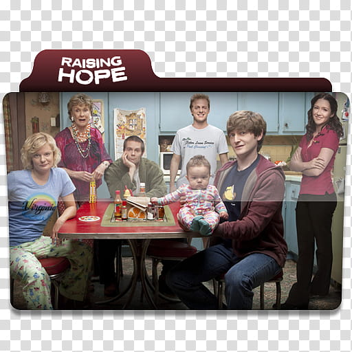 Windows TV Series Folders Q R, Raising Hope movie poster transparent background PNG clipart