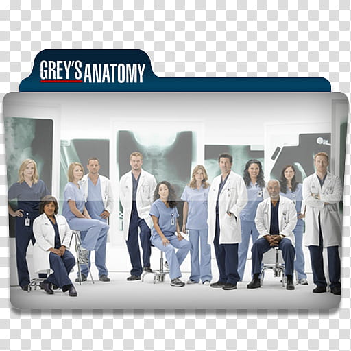 Windows TV Series Folders G H, Grey's Anatomy folder icon transparent background PNG clipart