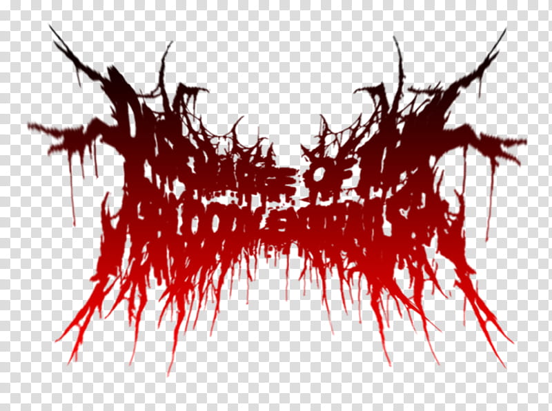 Discharge Of The BloodyEntrails new logo red transparent background PNG clipart