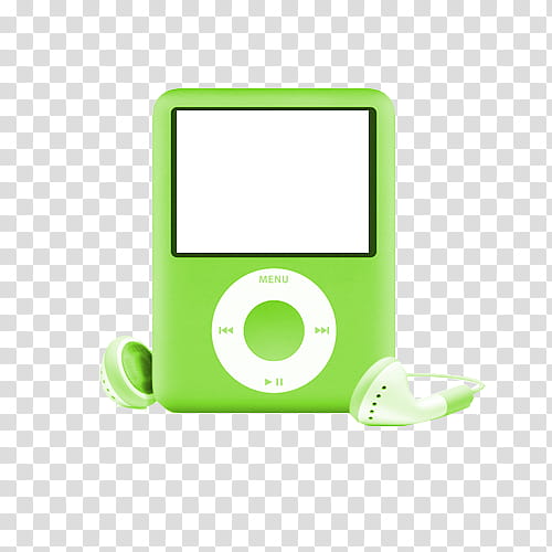 Ipods, green iPod shuffle transparent background PNG clipart
