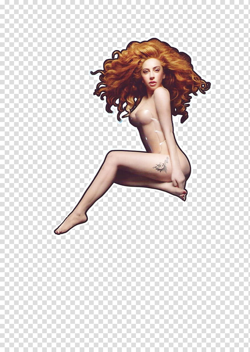 Lady Gaga  ,  transparent background PNG clipart
