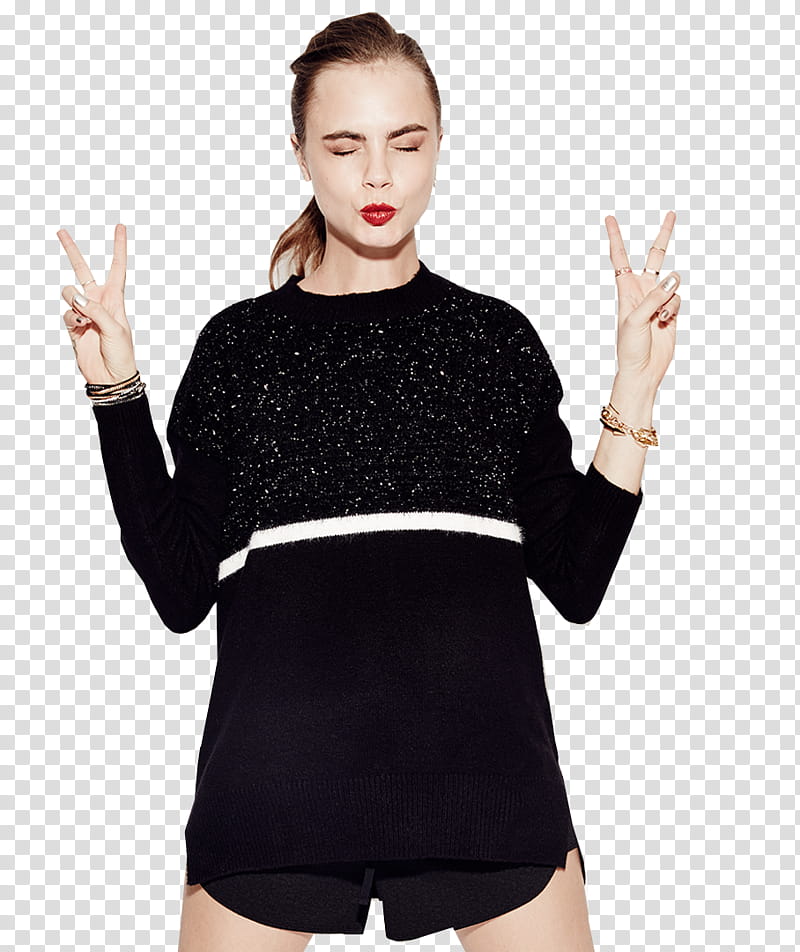 Cara Delevigne transparent background PNG clipart