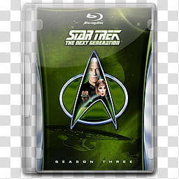 Star Trek The Next Generation, Star Trek The Next Generation Season  icon transparent background PNG clipart