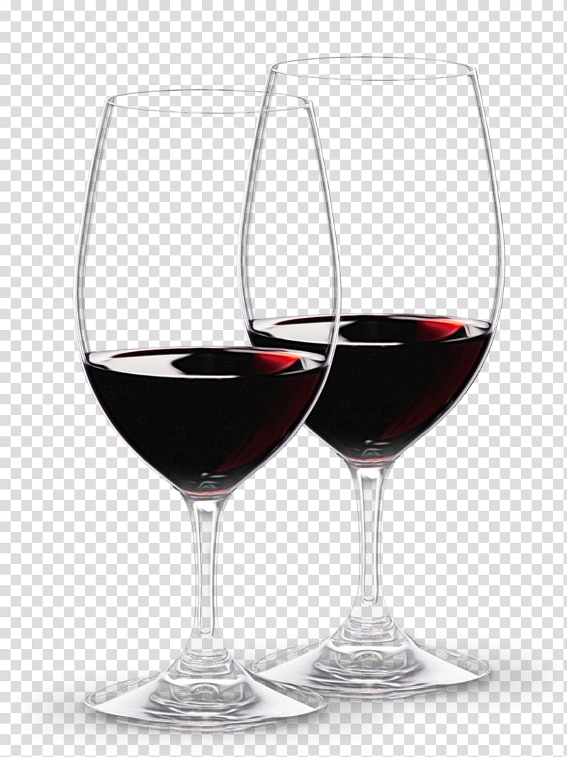 Wine glass, Watercolor, Paint, Wet Ink, Stemware, Drinkware, Champagne Stemware, Red Wine transparent background PNG clipart