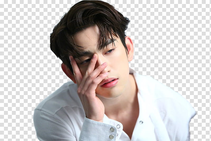 Jinyoung GOT transparent background PNG clipart