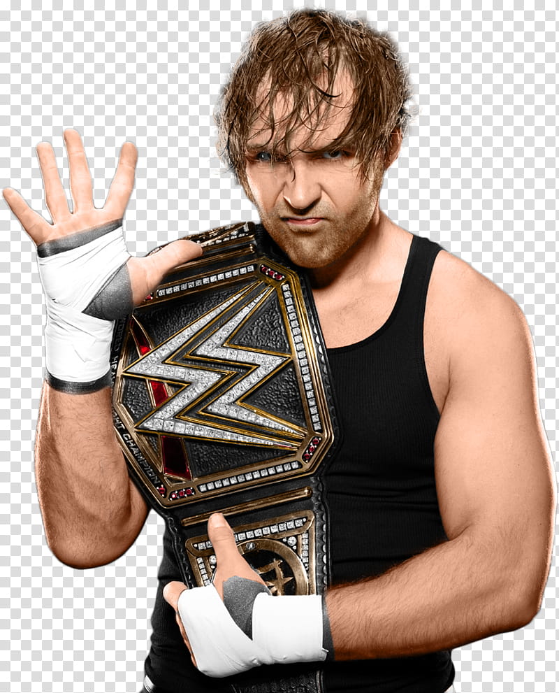Dean Ambrose WWE Champion Render  transparent background PNG clipart