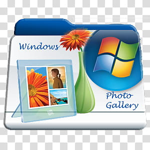 Program Files Folders Icon Pac, Windows Gallery Folder, Windows gallery folder icon transparent background PNG clipart