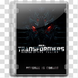 DVD  Transformers Revenge Of The Fallen, Transformers Revenge Of The Fallen  icon transparent background PNG clipart