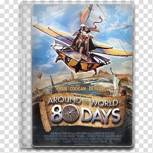 Movie Icon , Around the World in  Days, Around the World  Days movie case transparent background PNG clipart