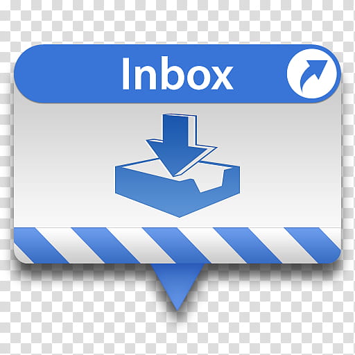 Inbox login. Customs icon.