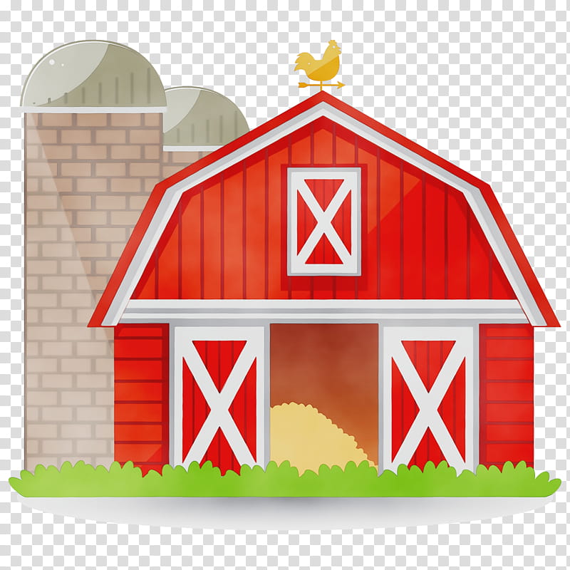 barn house roof building home, Watercolor, Paint, Wet Ink, Playhouse, Shed transparent background PNG clipart